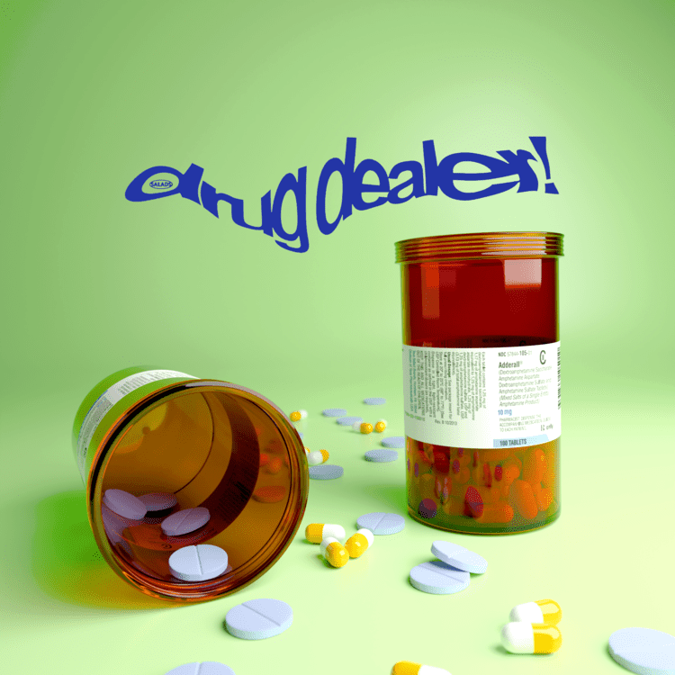 Salads - Drug Dealer! - Artwork - SONO Music
